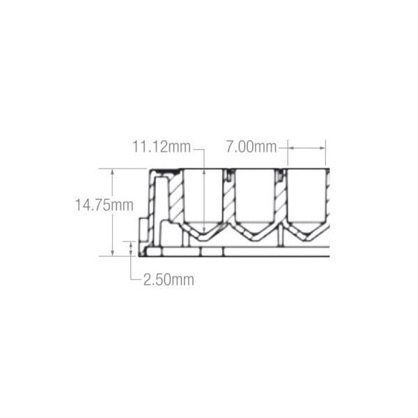 Plate, 96 Round Well V-Bottom, spec
